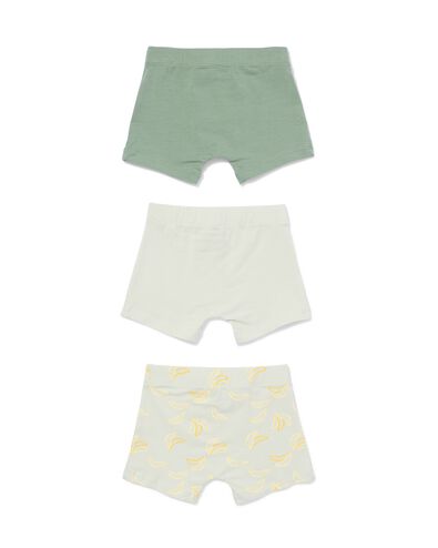 Kinder-Boxershorts Bananen &ndash; 3 St&uuml;ck gr&uuml;n gr&uuml;n - 19203560GREEN - HEMA