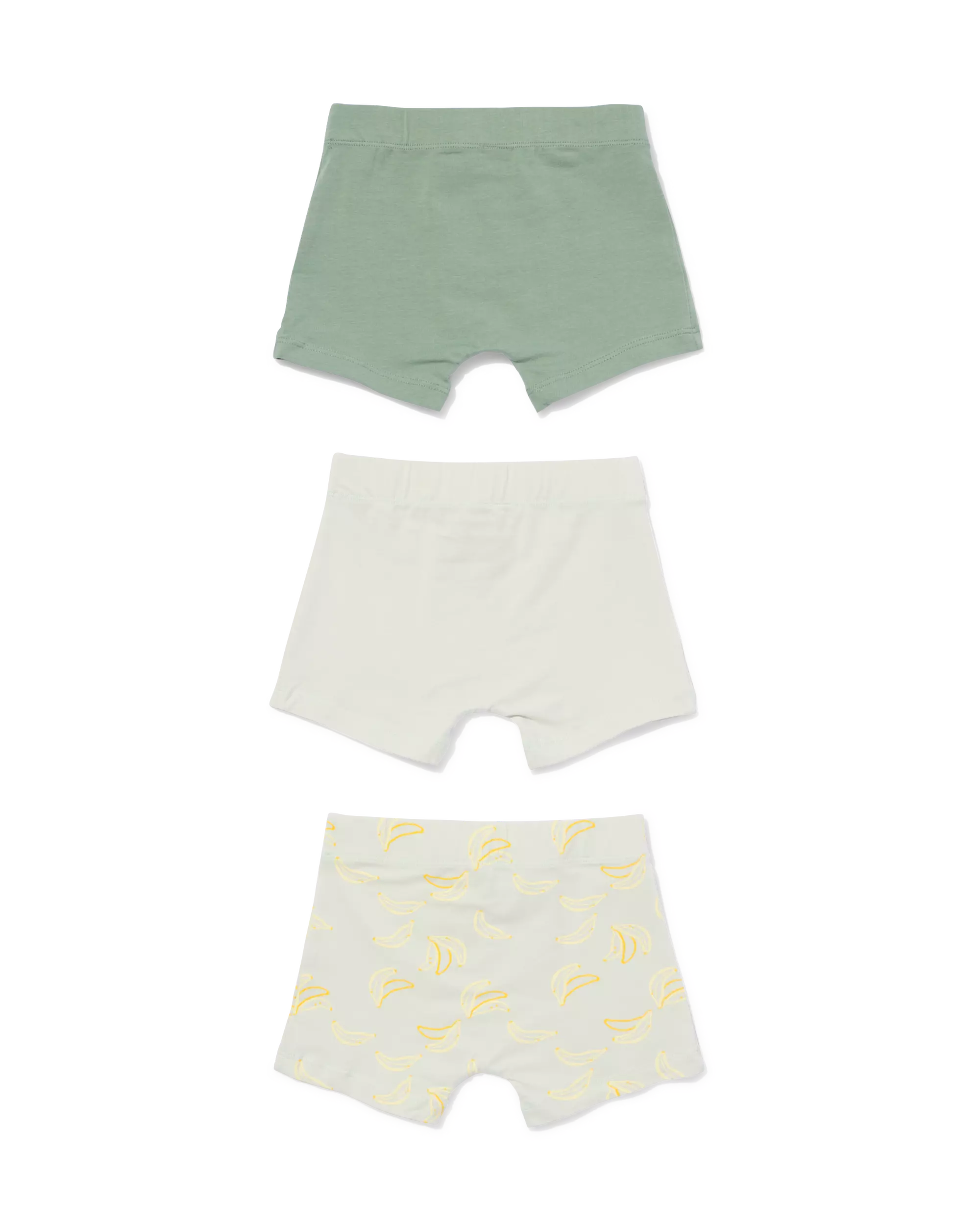 boxer enfant bananes - lot de 3