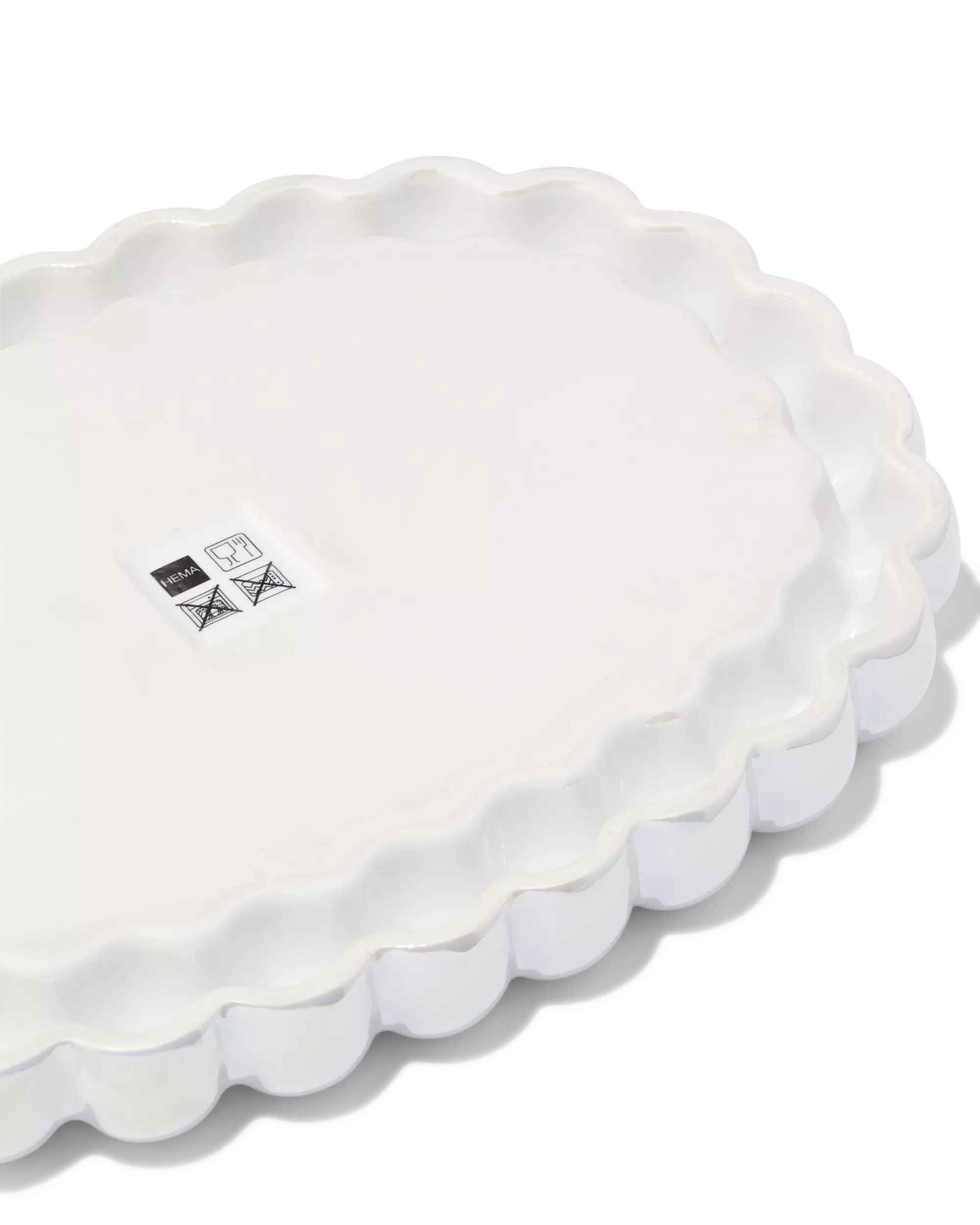 plat de service 25,5 x 19 x 3 cm perle