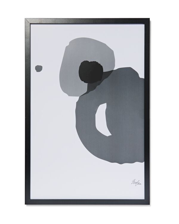 Bilderrahmen 40 &times; 60 cm, Holz, Schwarz 40 x 60 - 13621041L40X60 - HEMA