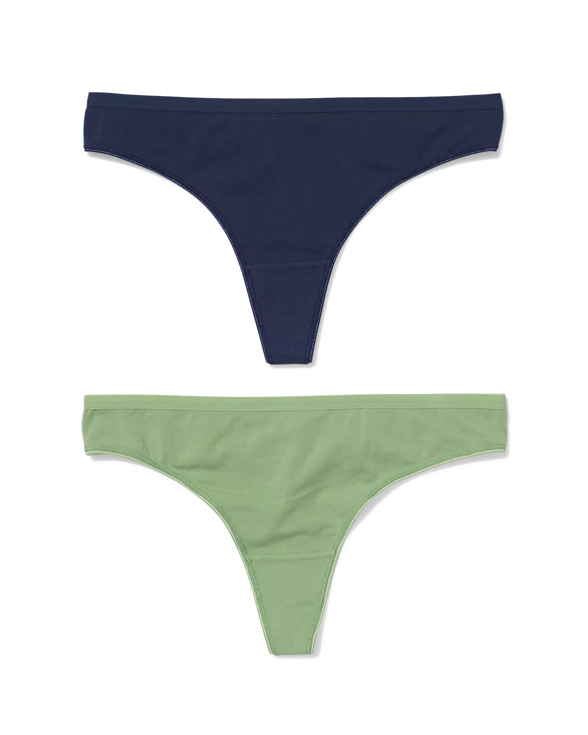 Damenstrings aus Baumwolle – 2 Stück