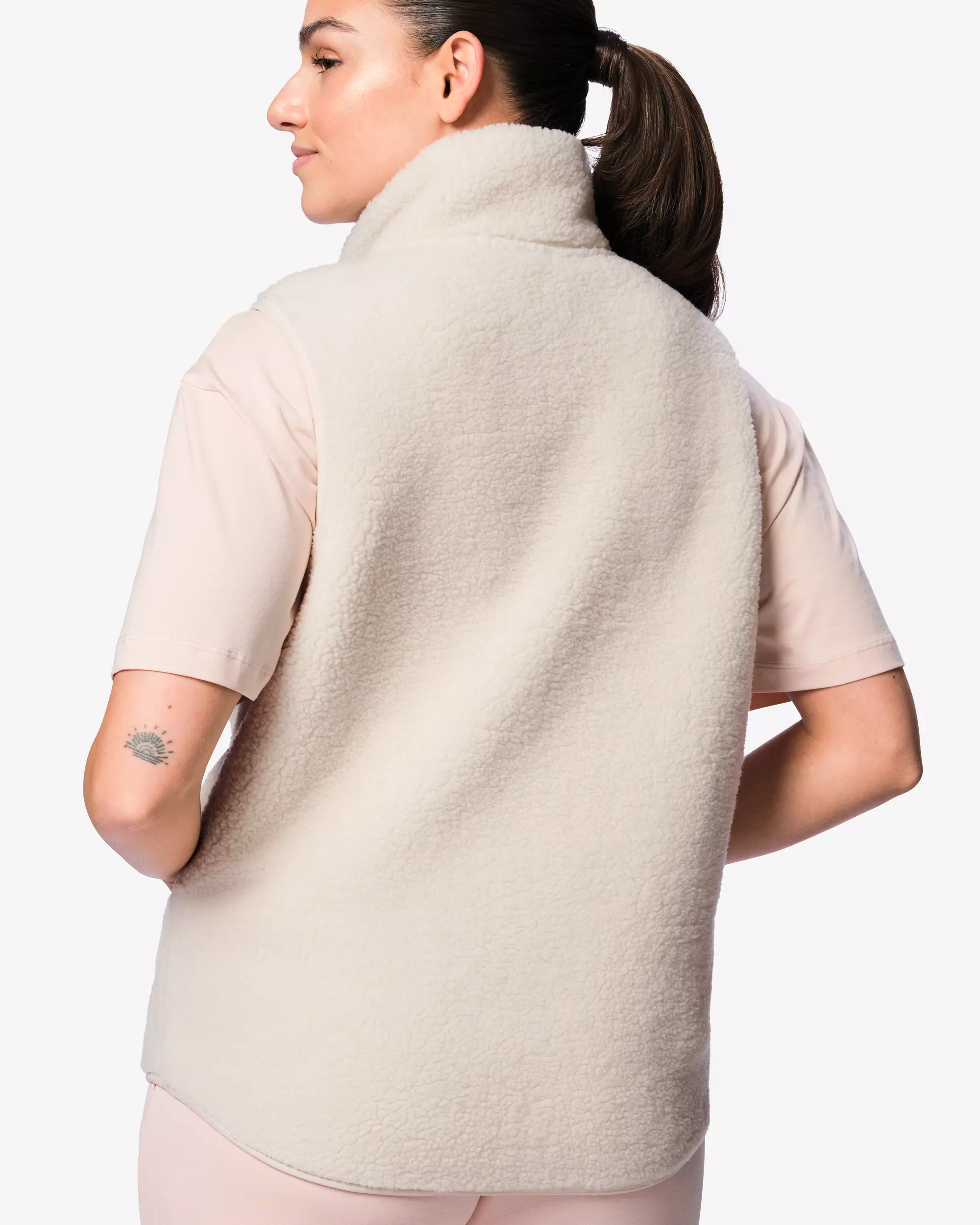 gilet sherpa pour dames