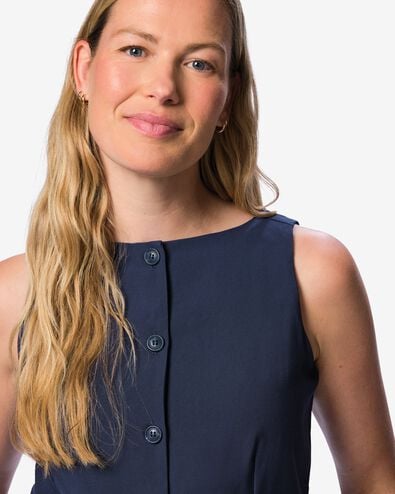 damesgilet Sarie donkerblauw donkerblauw - 36212370DARKBLUE - HEMA