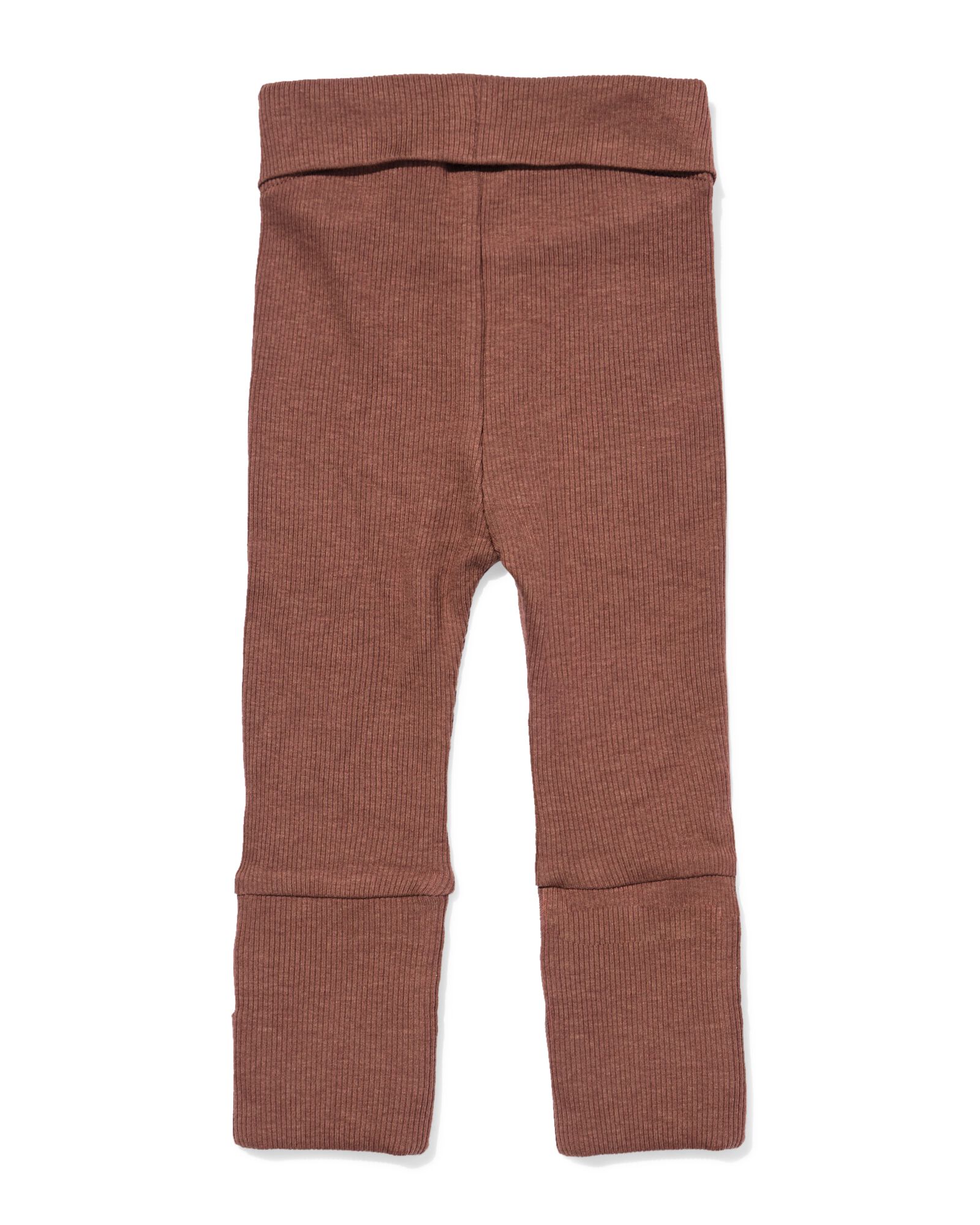 Babyleggings, anliegend, gerippt braun braun - 33458420BROWN - HEMA