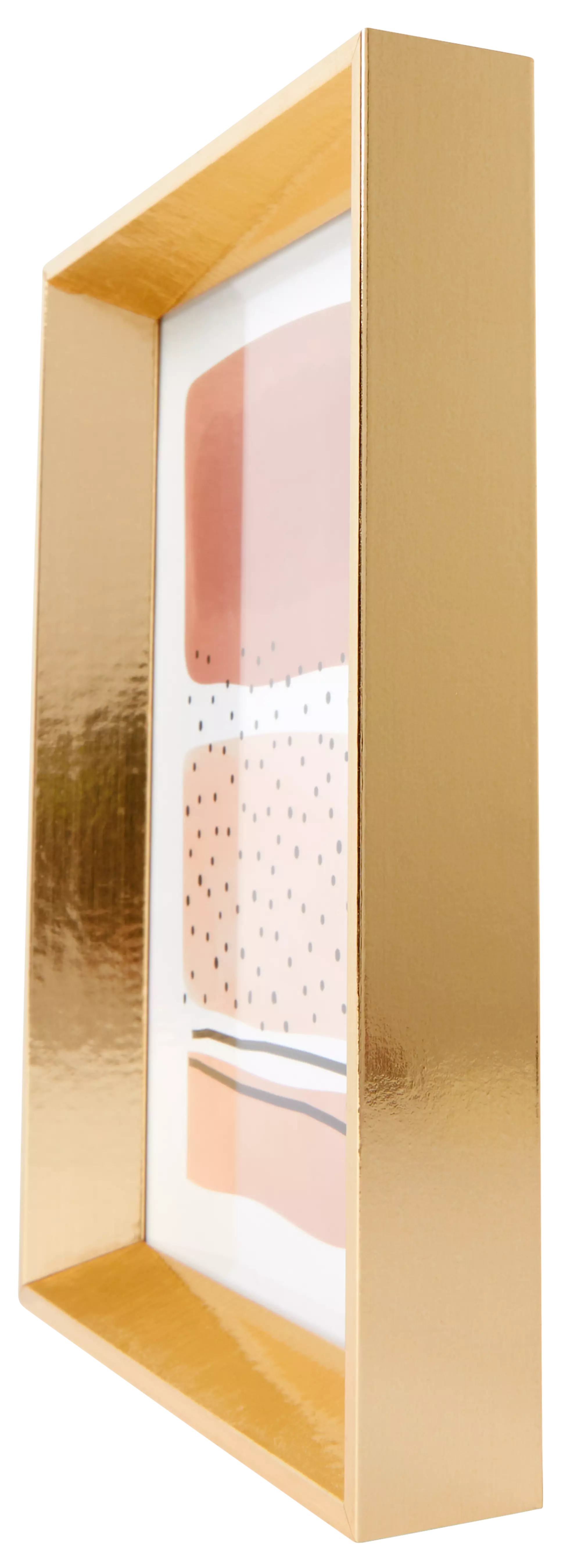 fotokader 15x20cm goud hout facetrand