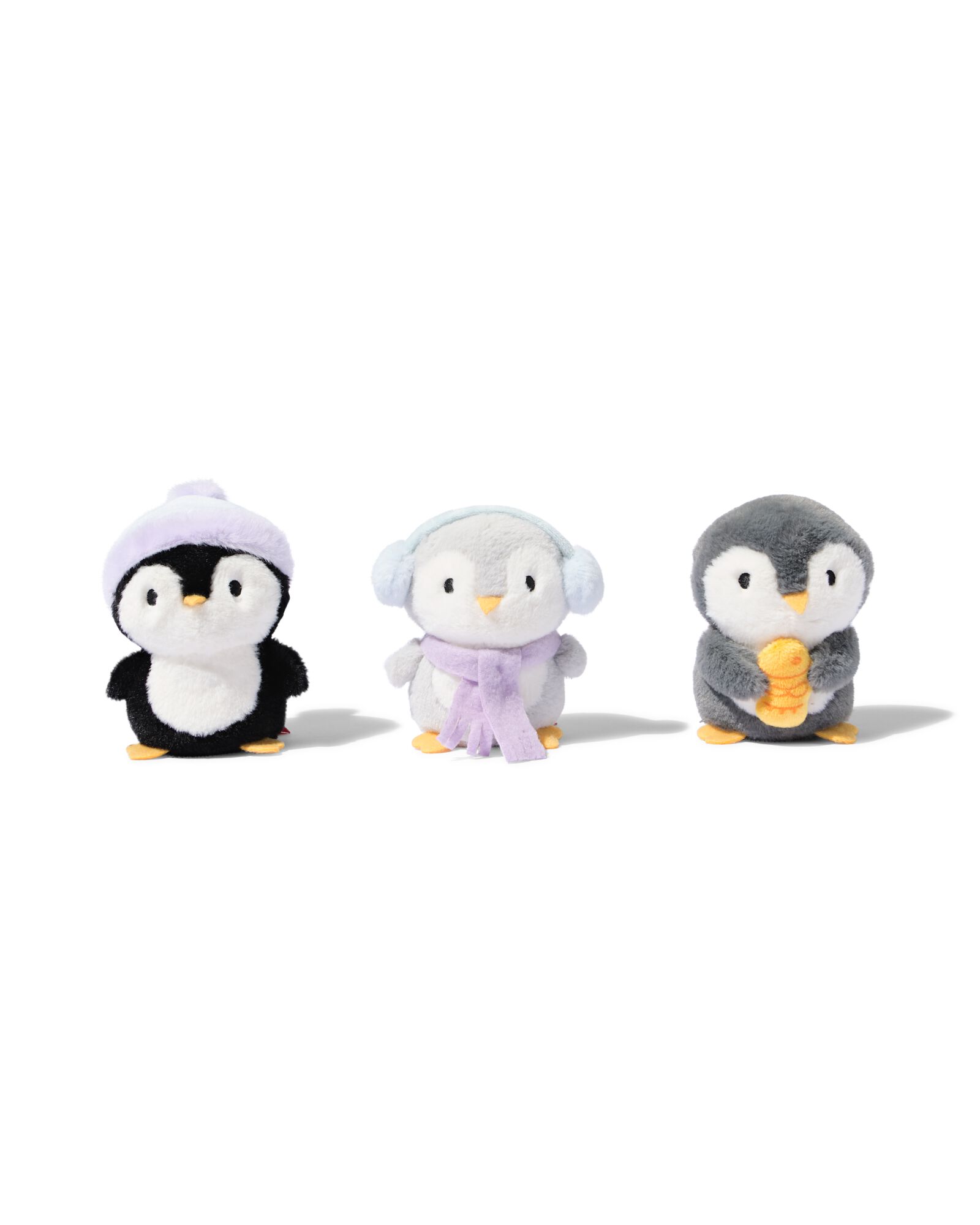 mini-peluche pingouin - 60100561 - HEMA