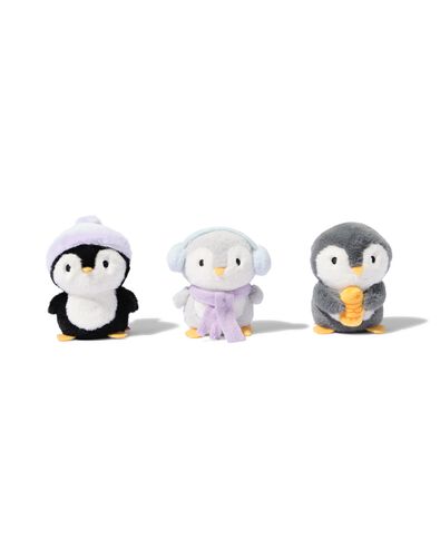 mini-peluche pingouin - 60100561 - HEMA