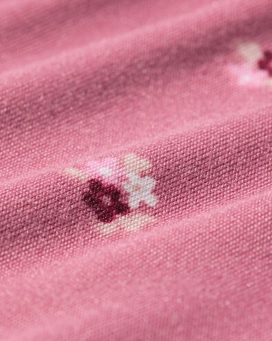 damesnachthemd brushed micro bloemen roze roze - 23401846PINK - HEMA