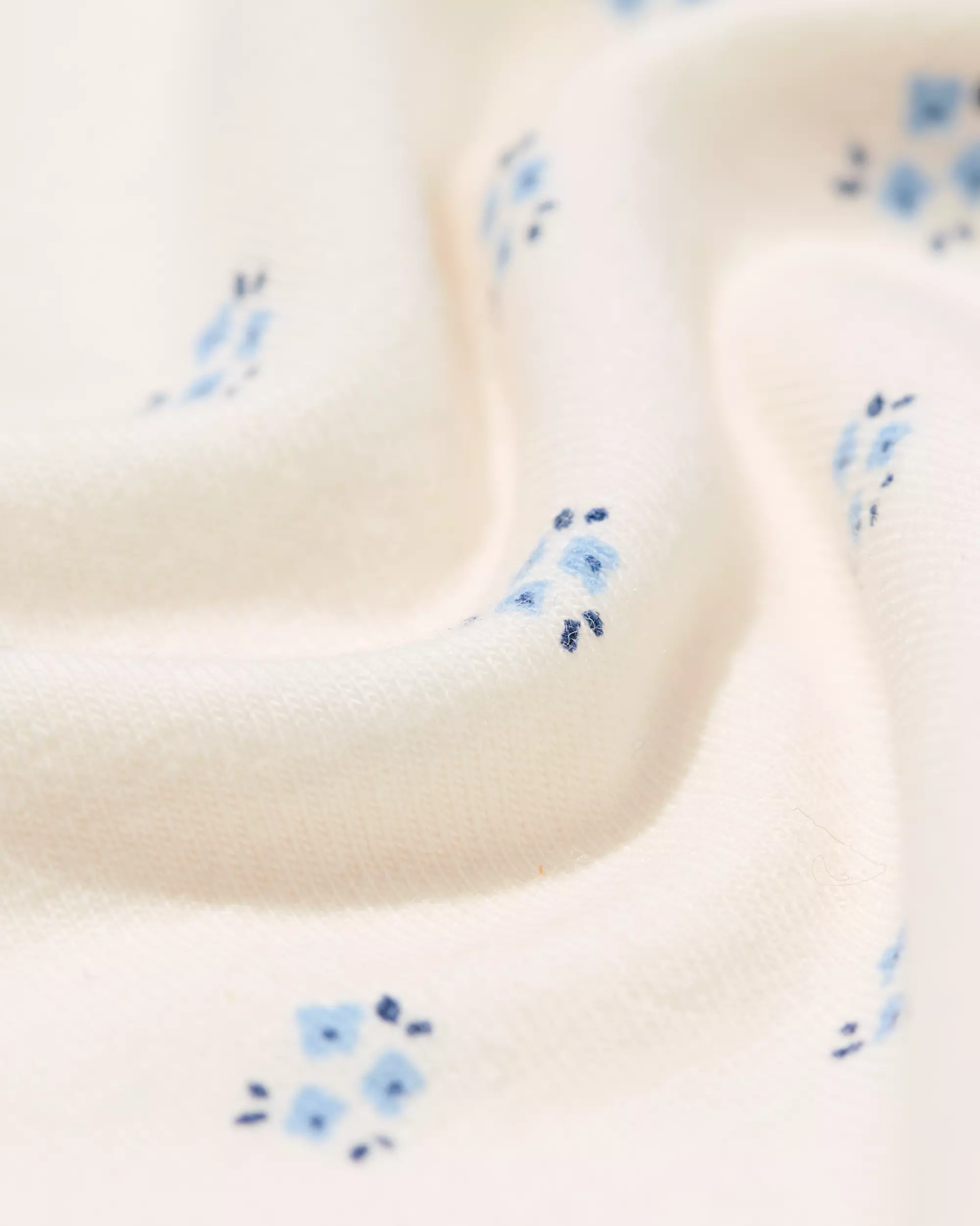 body croisé évolutif bébé côtelé fleurs