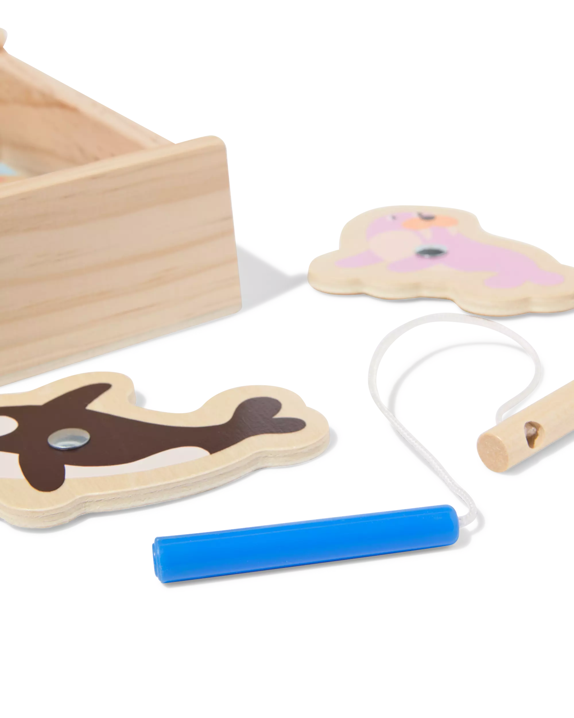 jeu de pêche magnétique 17x5x16cm créatures marines 