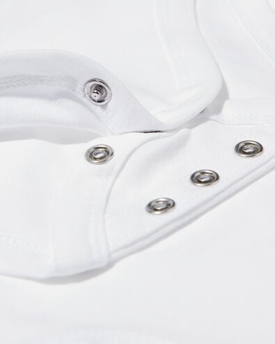 body crois&eacute; &eacute;volutif b&eacute;b&eacute; - 2 pi&egrave;ces blanc blanc - 33300470WHITE - HEMA