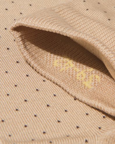 herensokken stippen beige beige - 4151075BEIGE - HEMA
