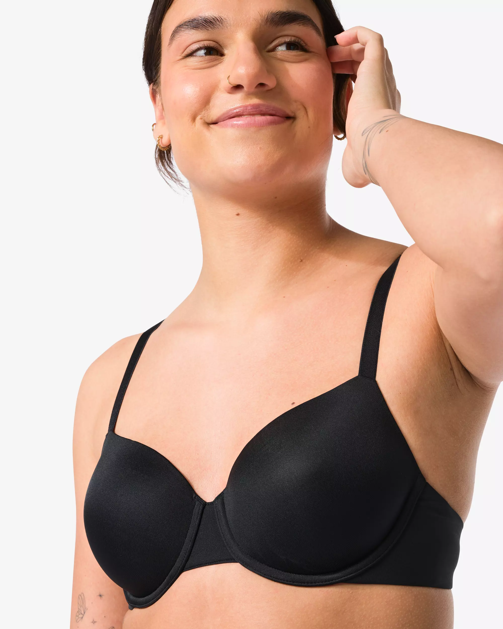 soutien-gorge préformé avec armatures recyclé/micro