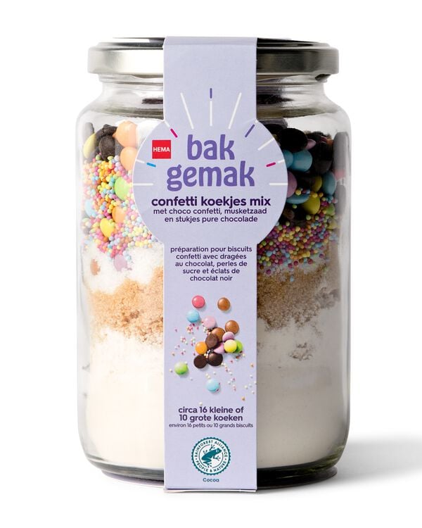 pr&eacute;paration pour biscuits confettis - 10250065 - HEMA
