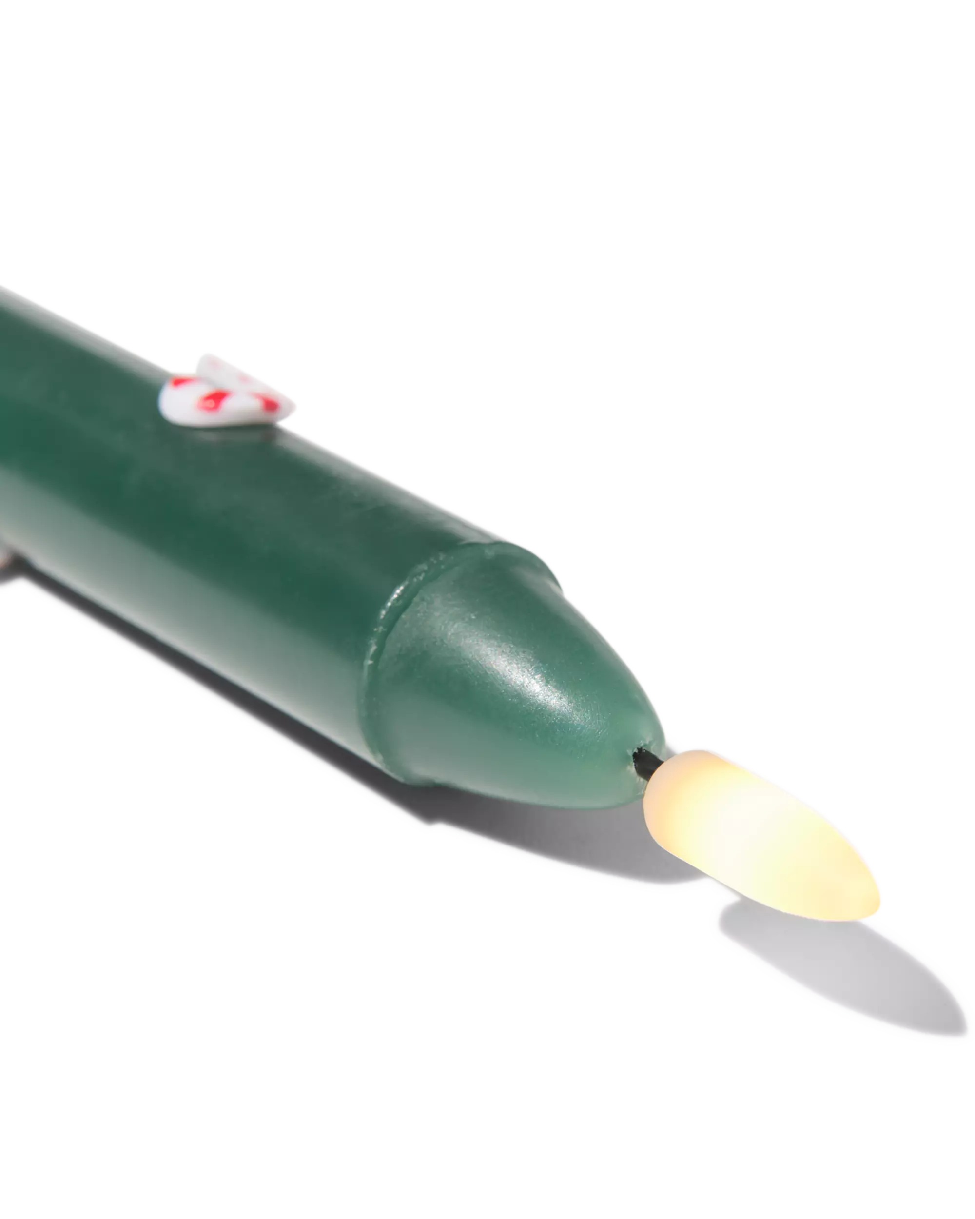bougie led ⌀2,5 x 24,7 cm dorée