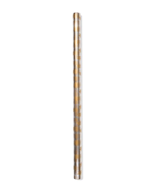 cadeaupapier folie 70x250cm sterren - 25710088 - HEMA