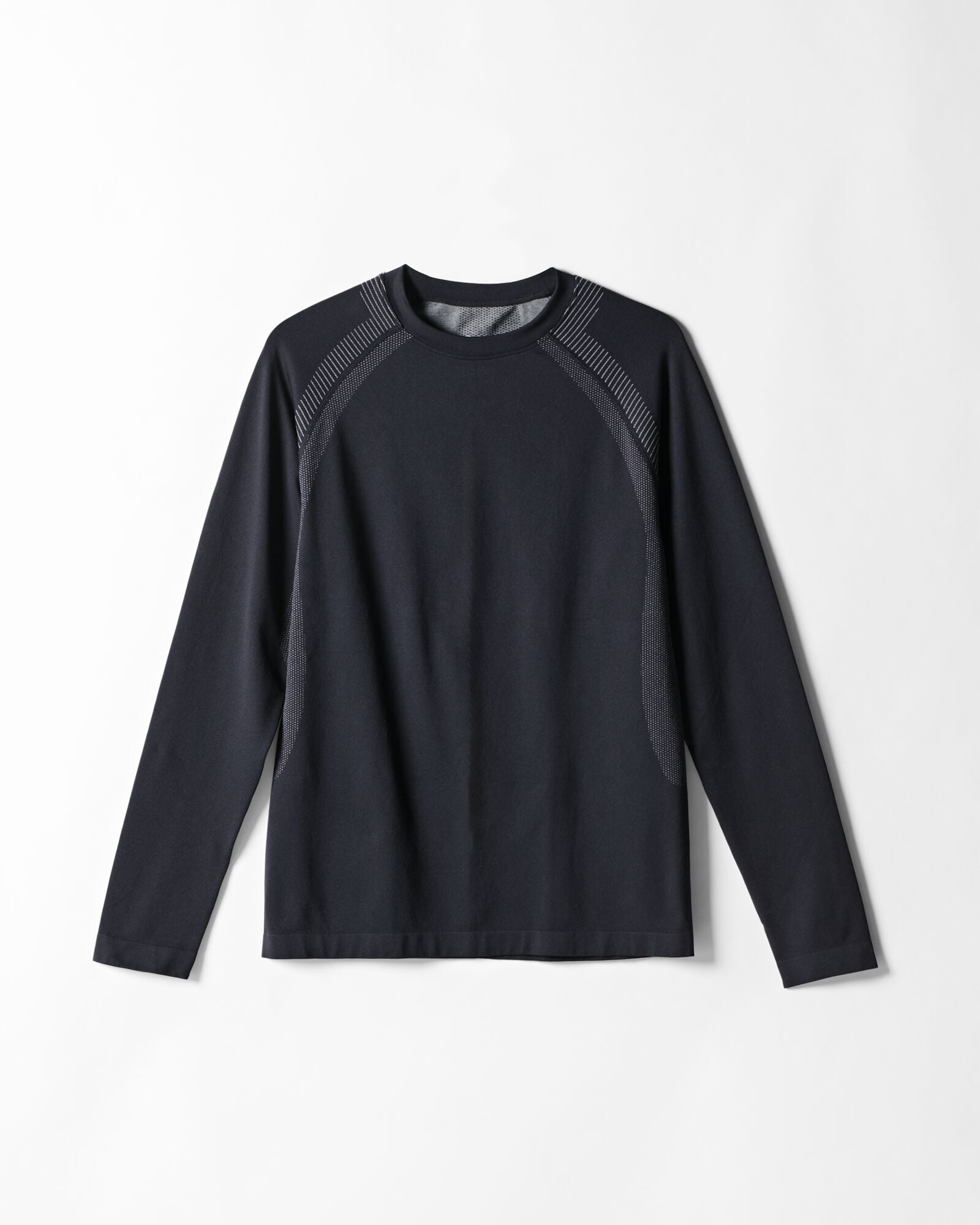 heren thermo sportshirt  zwart zwart - 19108910BLACK - HEMA