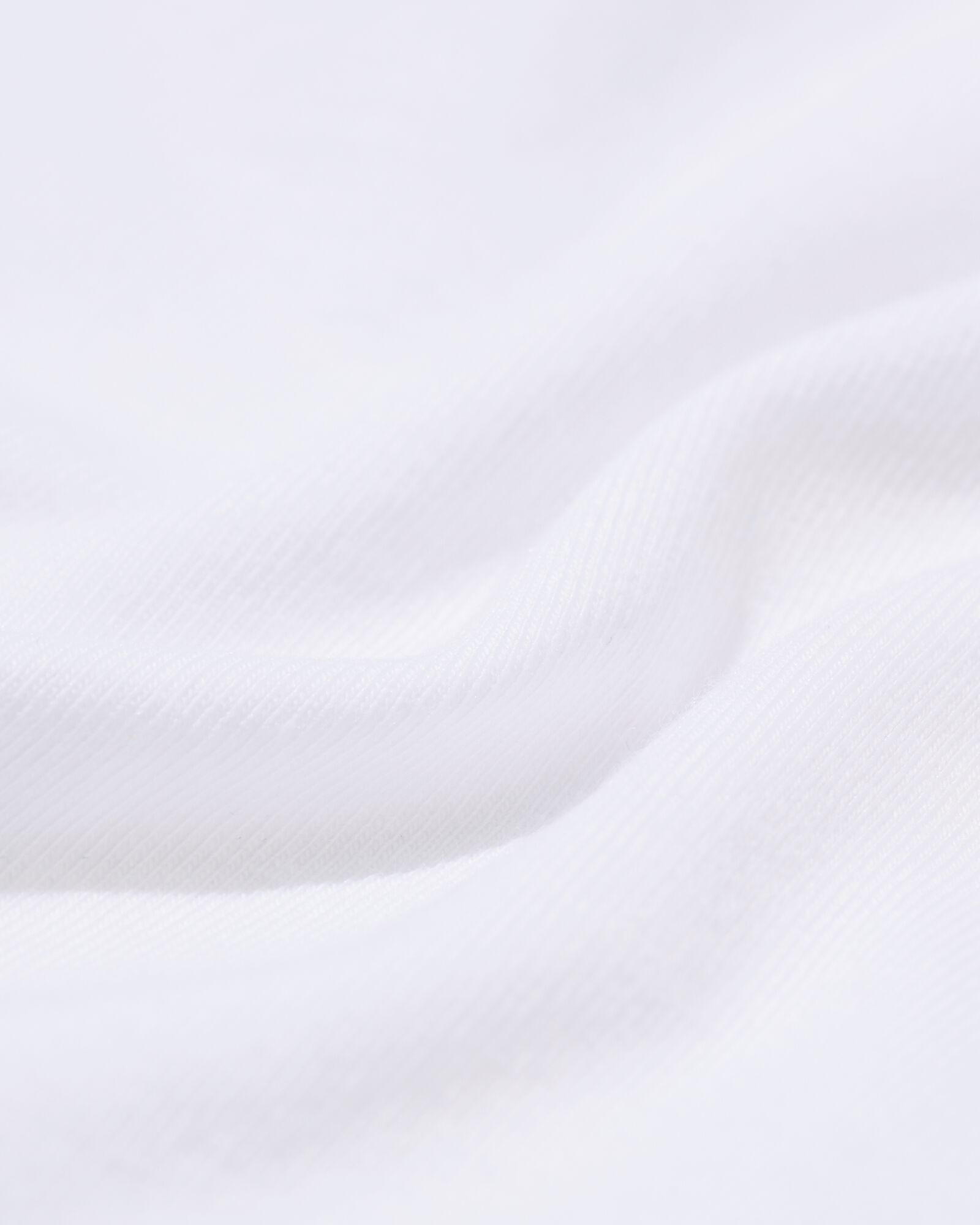 t-shirt femme slim fit col rond blanc blanc - 36398007WHITE - HEMA