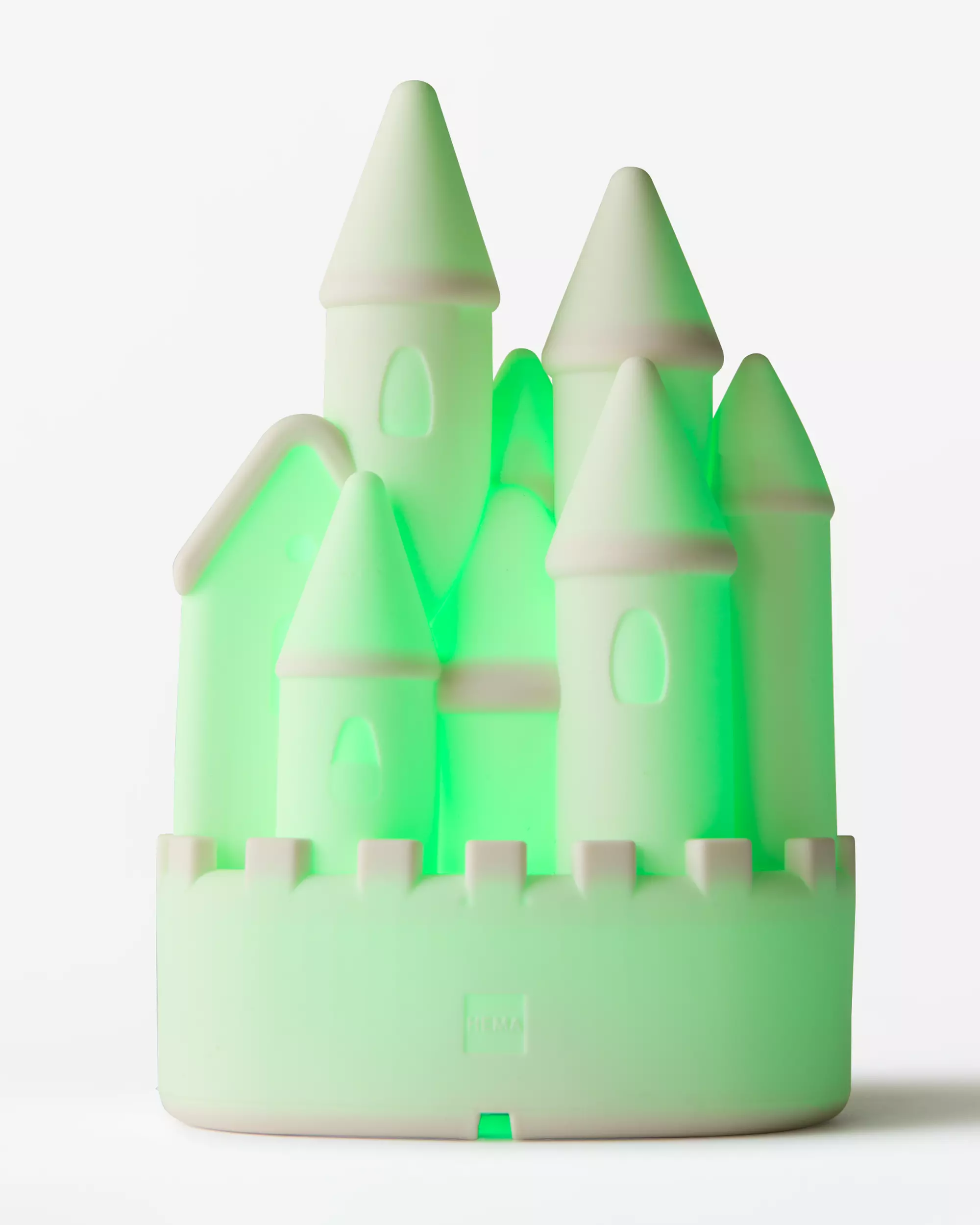 veilleuse LED ⌀10,5 x 18,5 cm château silicone