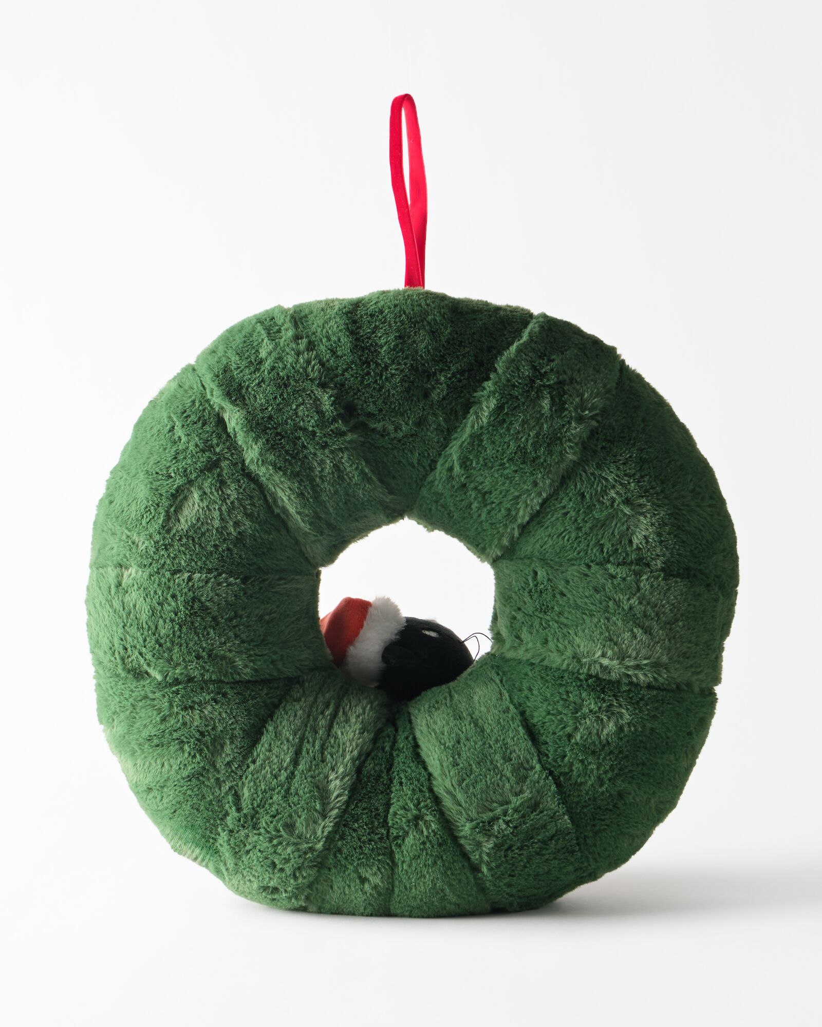 couronne de No&euml;l Takkie et Siepie ⌀40 cm peluche - 25101085 - HEMA