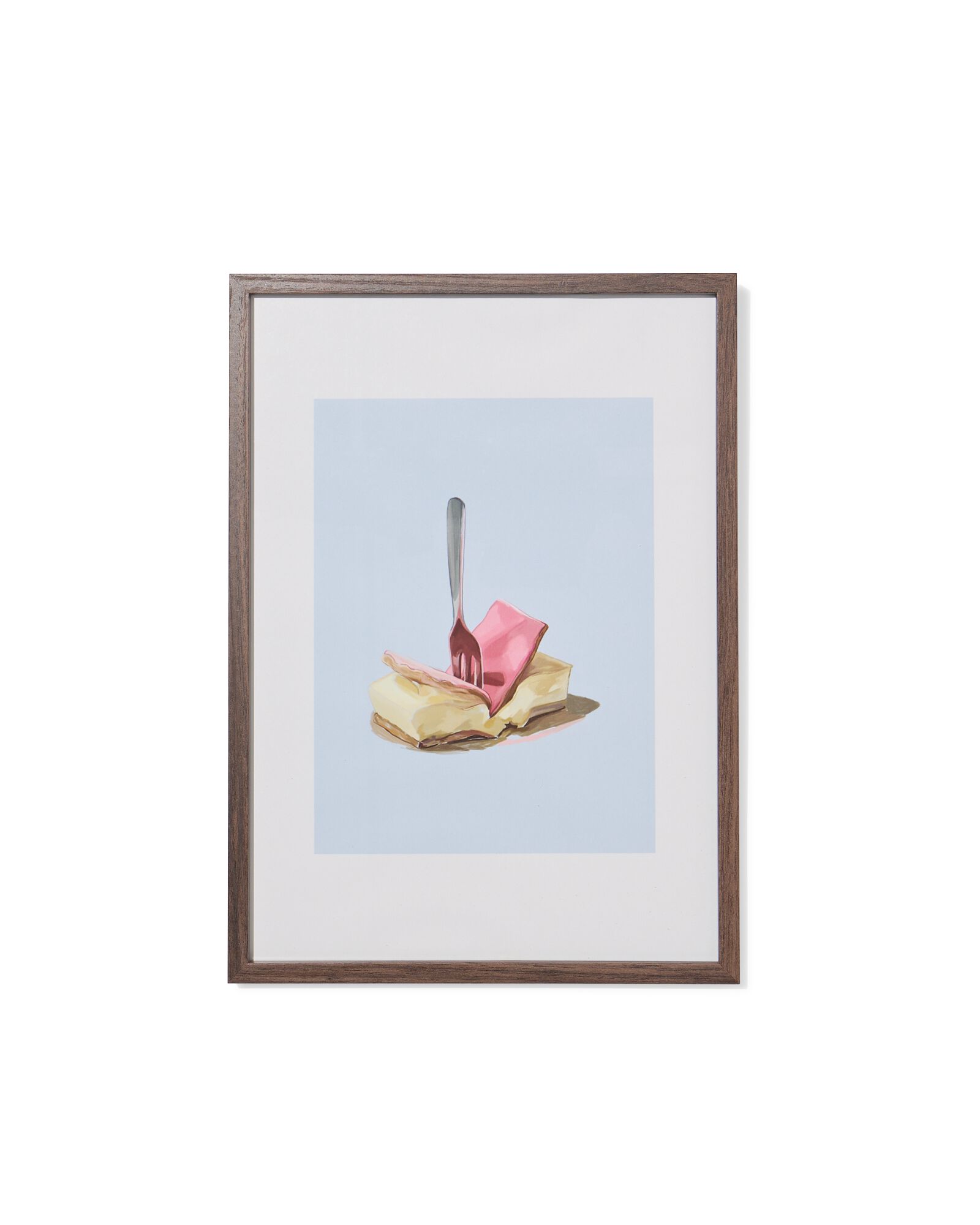 Bilderrahmen DIN A4, 21 &times; 29,7 cm, Holz, schmal - 13626076 - HEMA