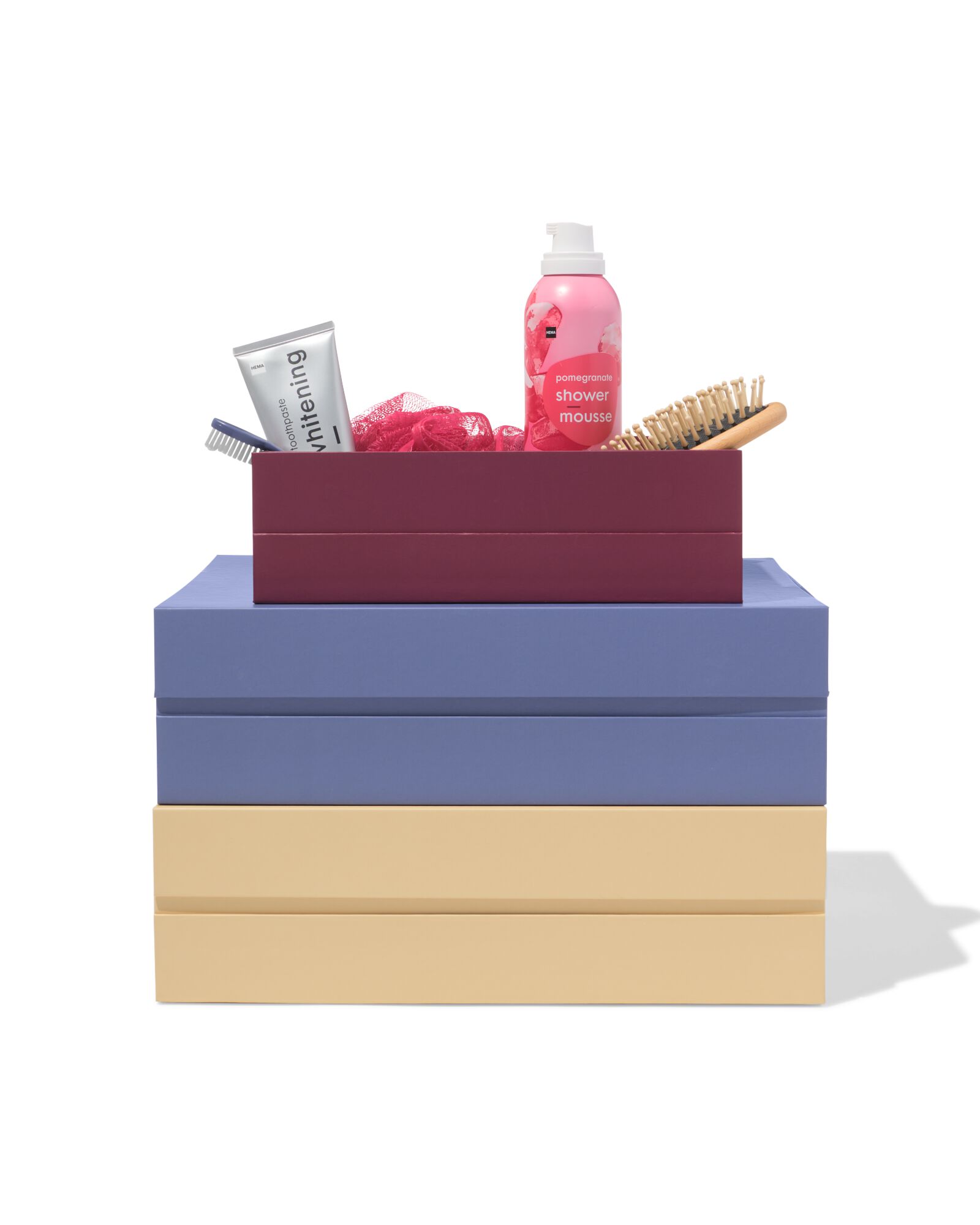 bo&icirc;te avec couvercle magn&eacute;tique carton A4 blanc - 39800042 - HEMA