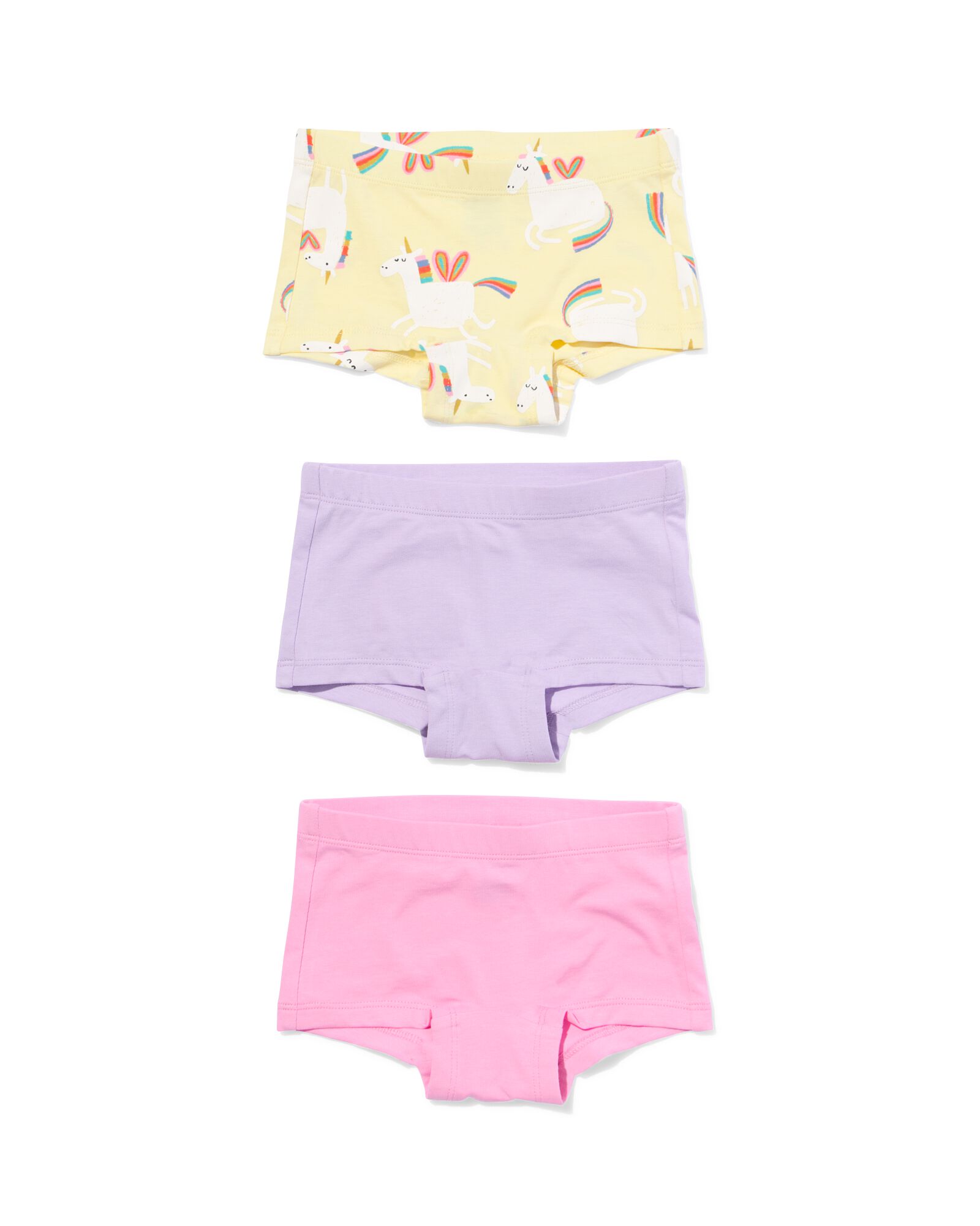 sous-v&ecirc;tement enfant licorne - 3 pi&egrave;ces jaune jaune - 19301320YELLOW - HEMA