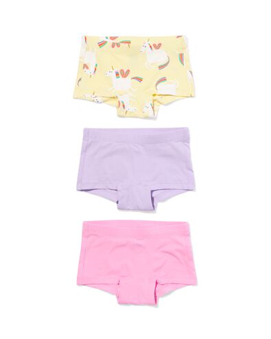 sous-v&ecirc;tement enfant licorne - 3 pi&egrave;ces jaune jaune - 19301320YELLOW - HEMA