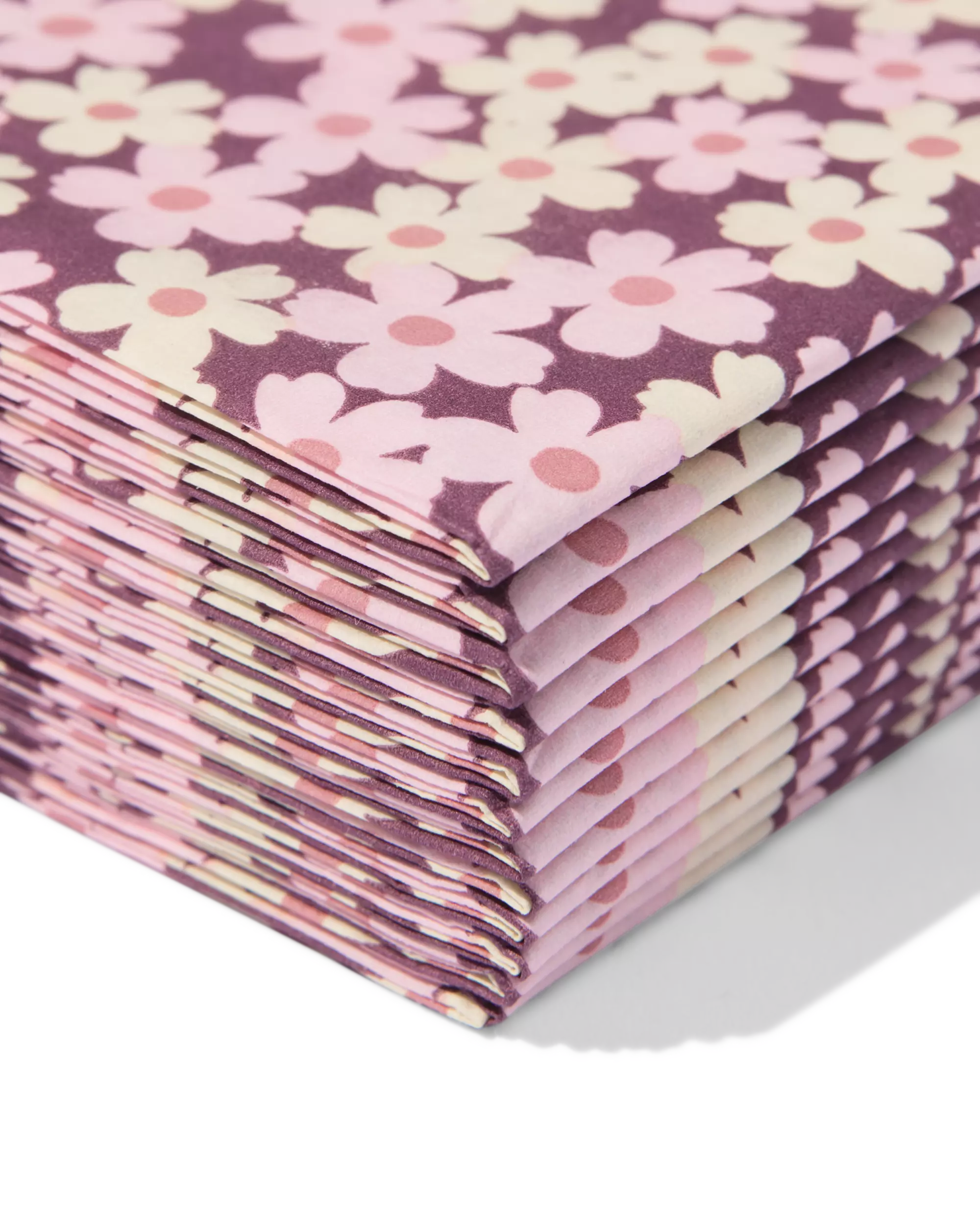 Servietten 33 × 18 cm, Papier, floral – 12 Stück
