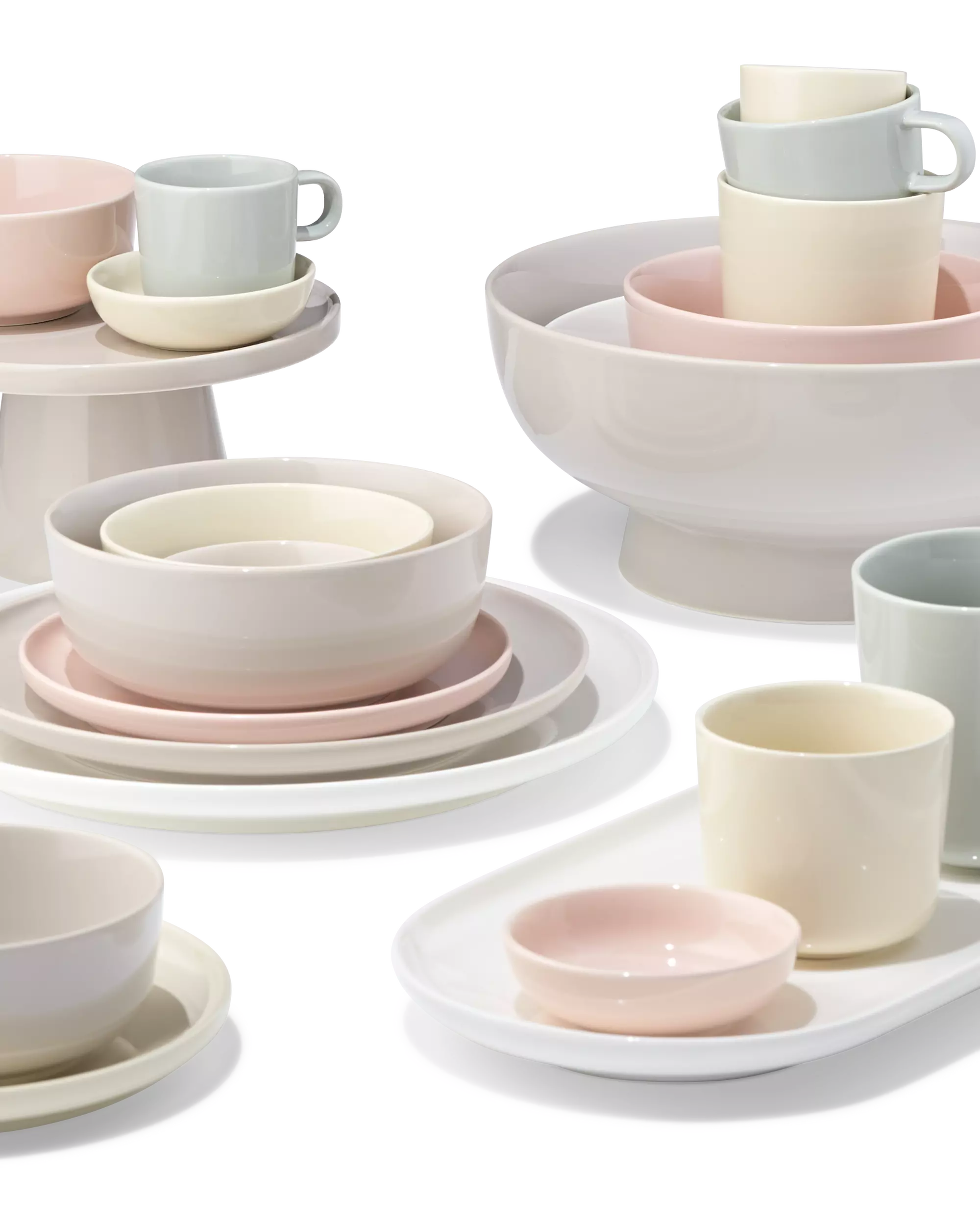 diep bord Ø22cm Knap new bone china wit