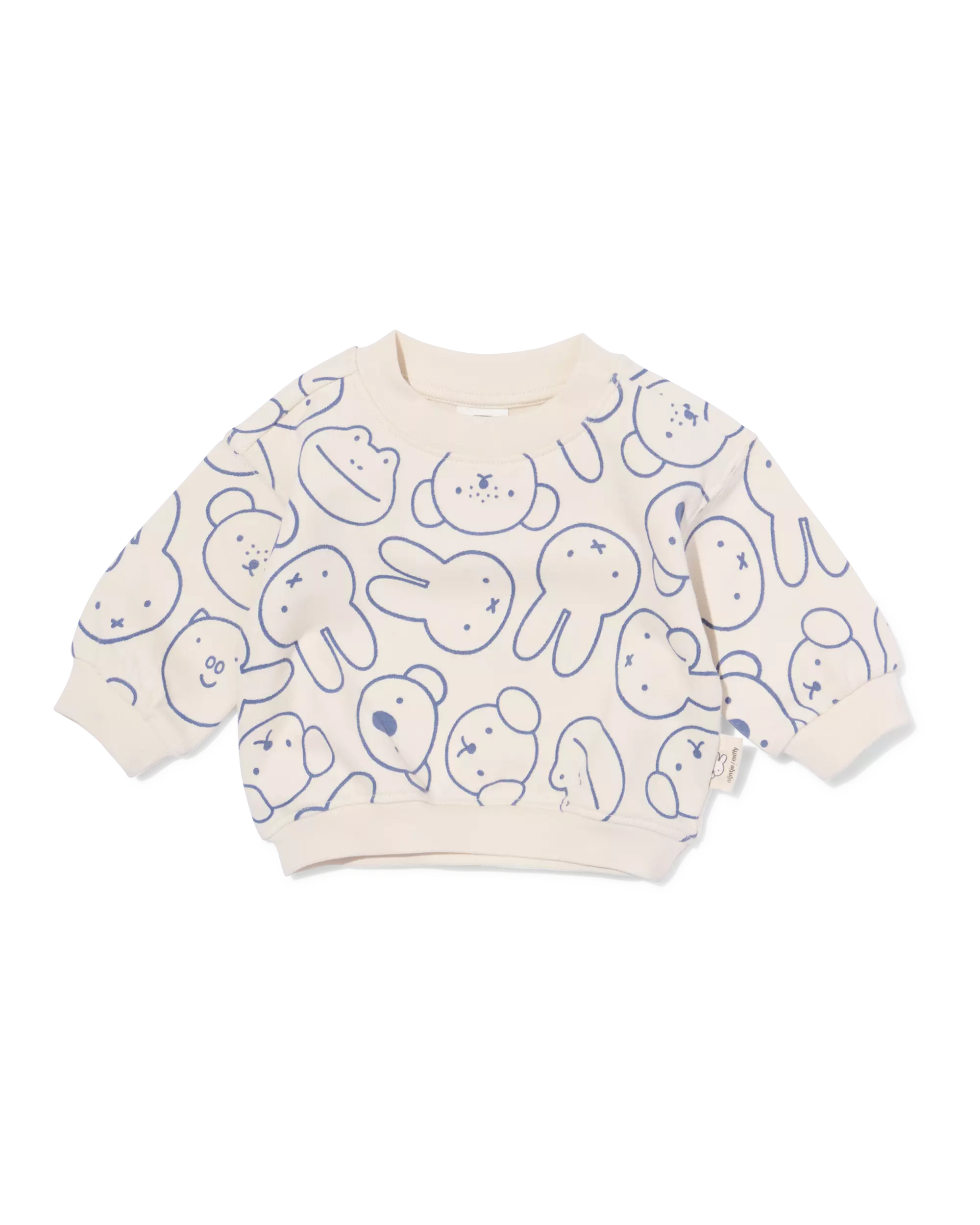 nijntje babytrui sweatstof