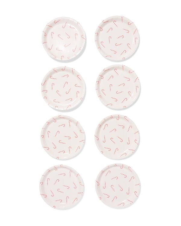 Teller, ⌀ 23 cm, Zuckerstangen &ndash; 8 St&uuml;ck - 25600715 - HEMA