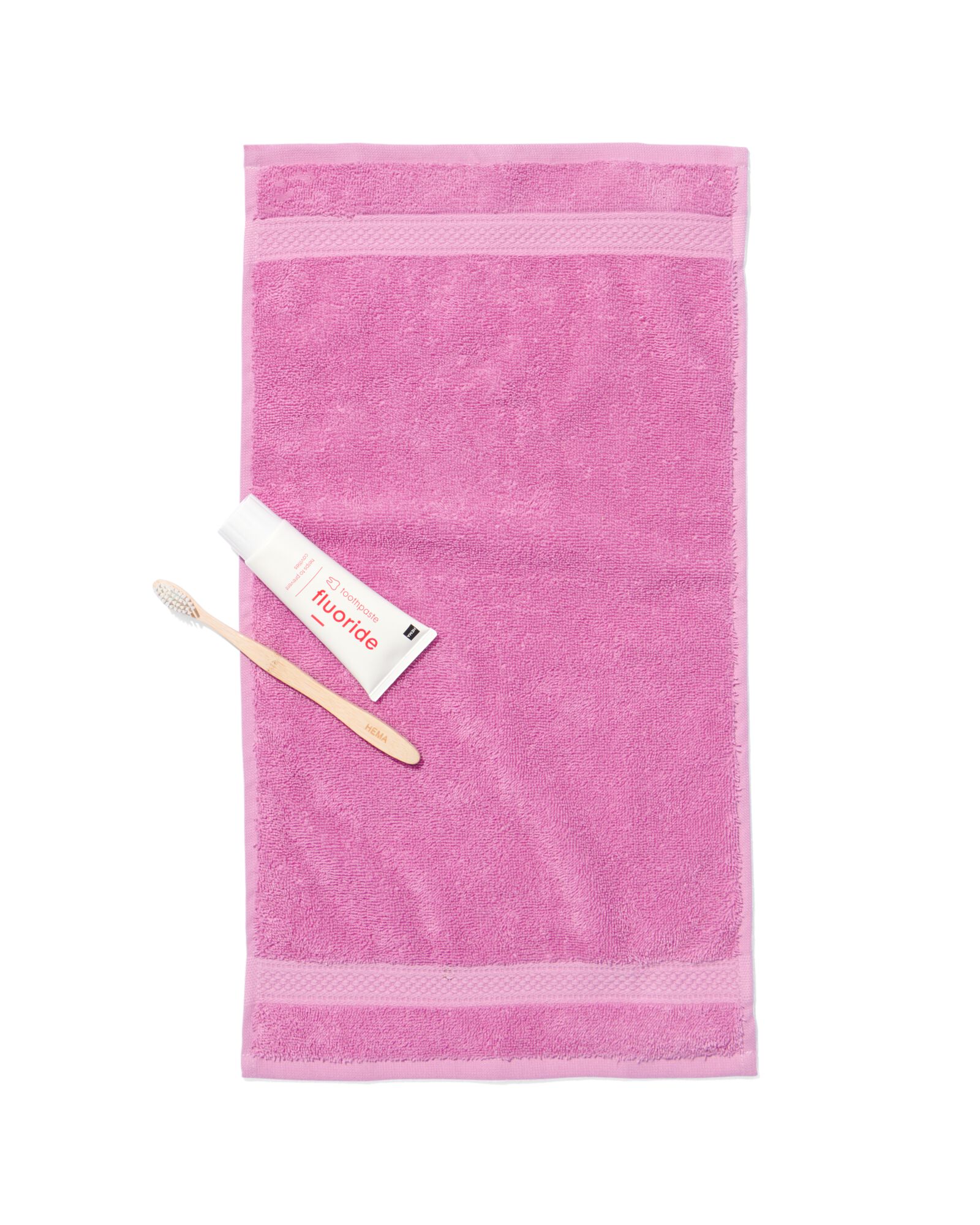G&auml;stehandtuch, 33 x 50 cm, schwere Qualit&auml;t, violett-rosa purpurviolett G&auml;stehandtuch - 5250377 - HEMA