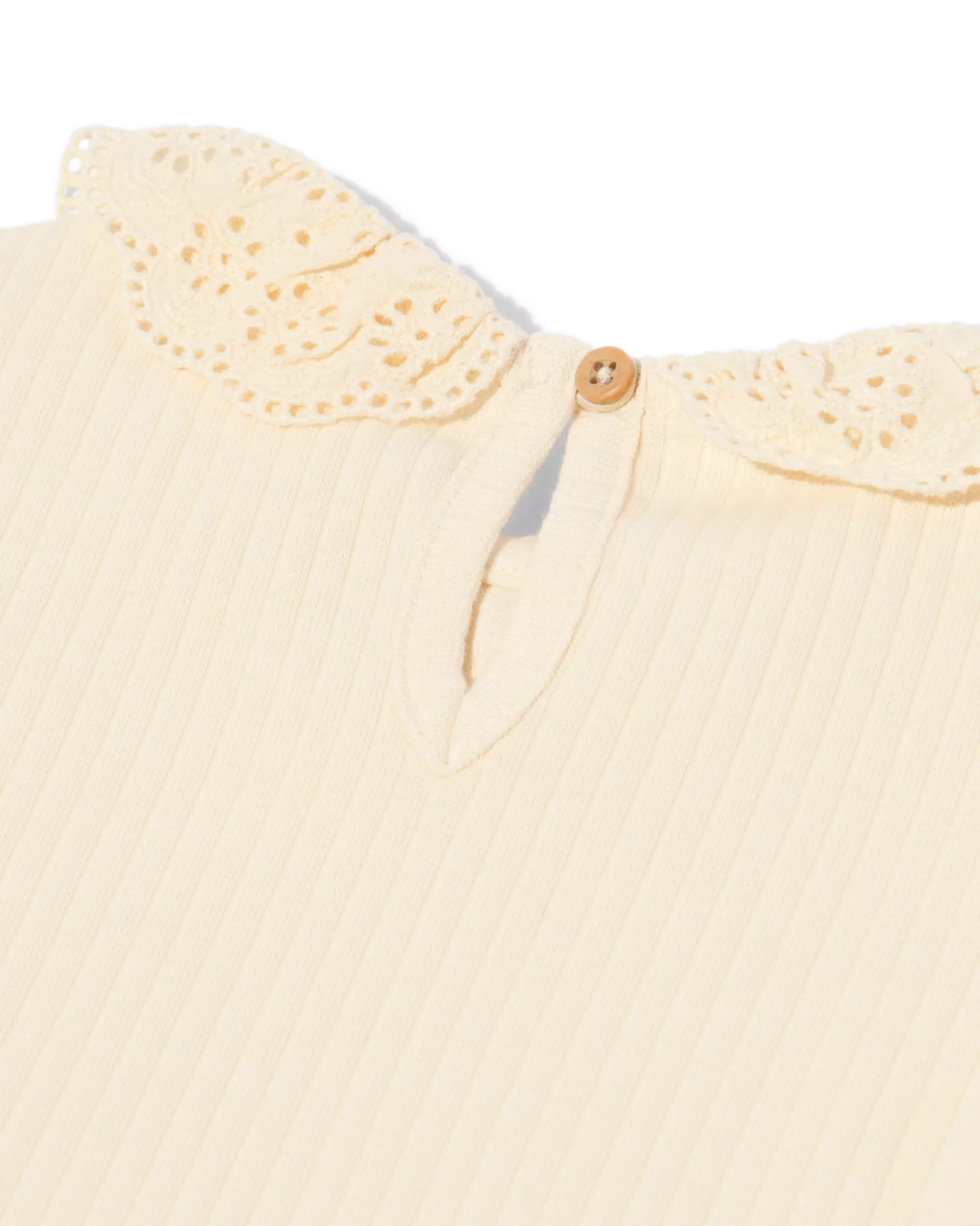 t-shirt bébé côtelé brodé