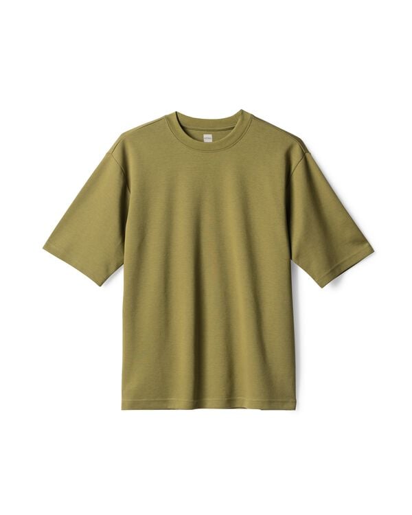 Herren-T-Shirt mittelgr&uuml;n mittelgr&uuml;n - 2179060MIDGREEN - HEMA