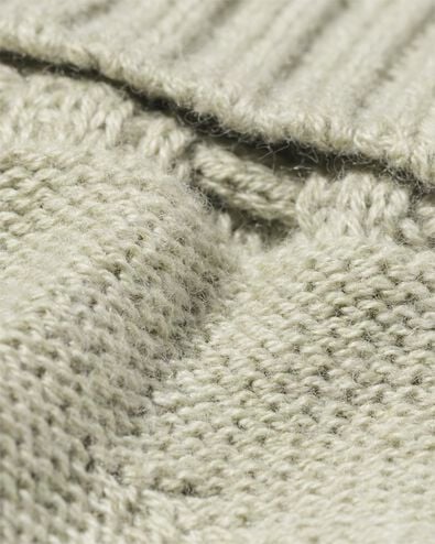 babysokken gebreid wol middengroen middengroen - 4700750MIDGREEN - HEMA