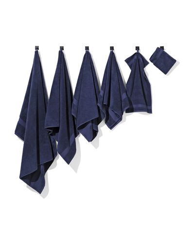 serviette de bain 60x110 qualit&eacute; &eacute;paisse bleu nuit bleu nuit serviette 60 x 110 - 5250391 - HEMA