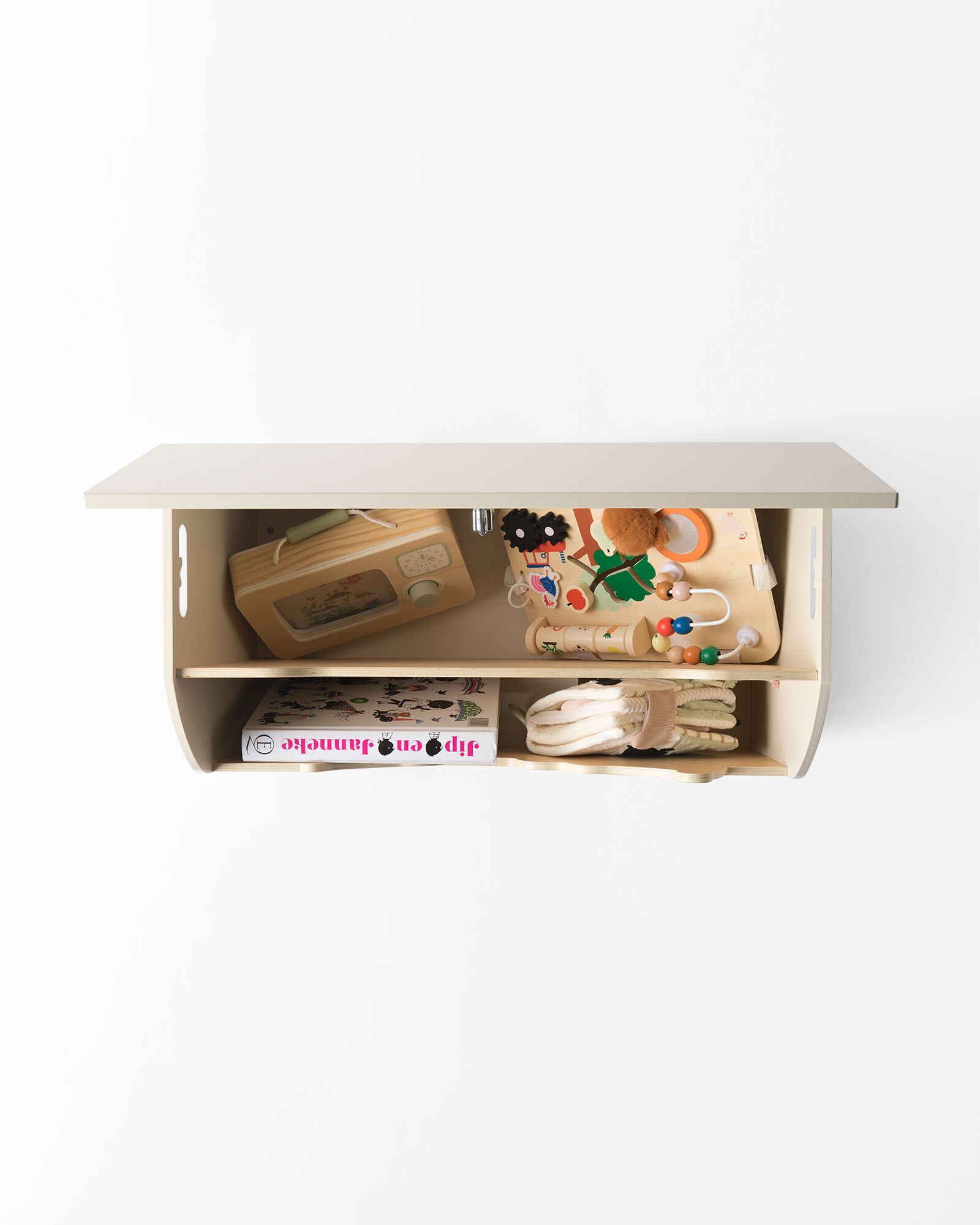 Takkie en Siepie boekenstandaard 60x30x44cm hout - 15100374 - HEMA