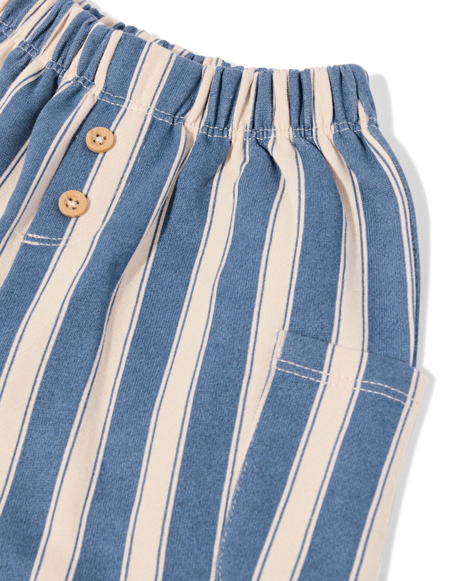 Baby-Sweathose, gestreift blau - 33166670BLUE - HEMA