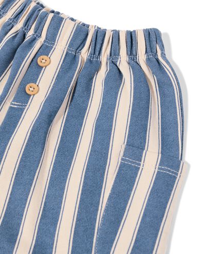 Baby-Sweathose, gestreift blau - 33166670BLUE - HEMA