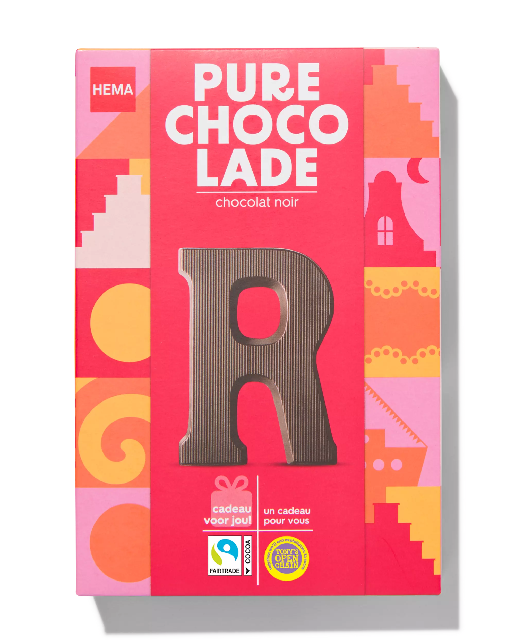 chocoladeletter puur R 140g