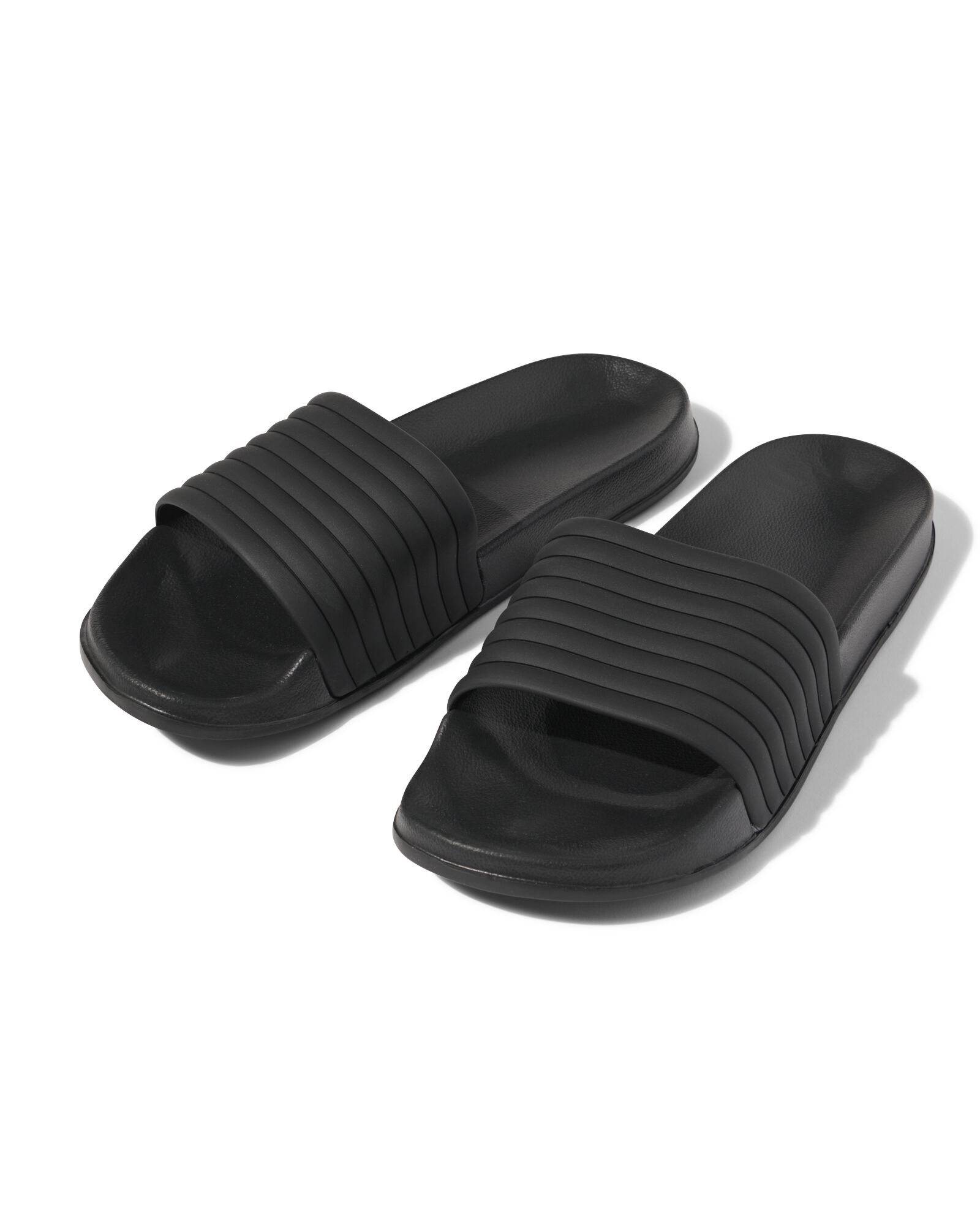 sandales femme avec bride nervur&eacute;e noir noir - 34860035BLACK - HEMA