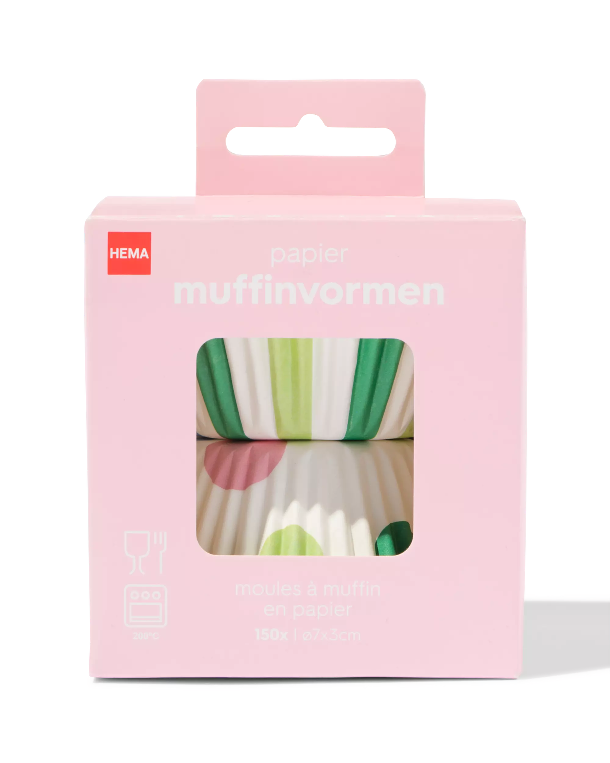 Muffinförmchen Ø7 cm Papier – 150 Stück