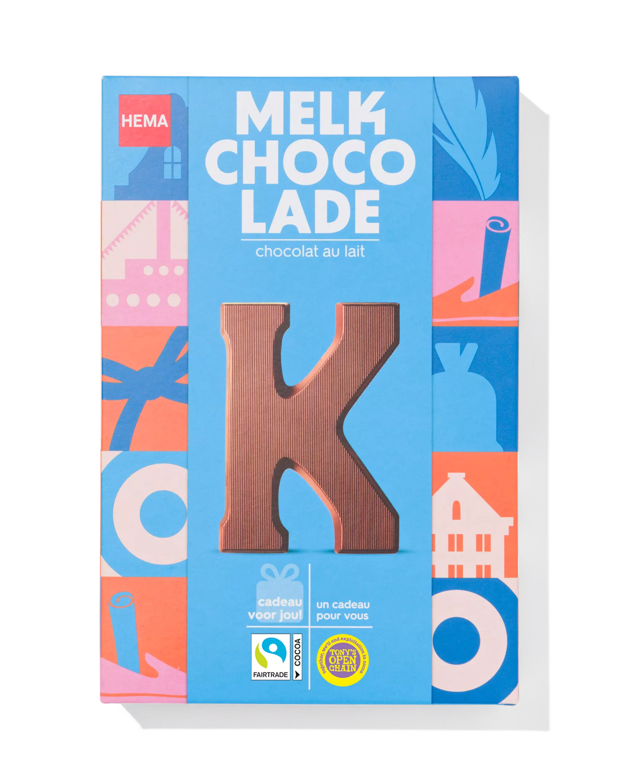 chocoladeletter melk K 140g