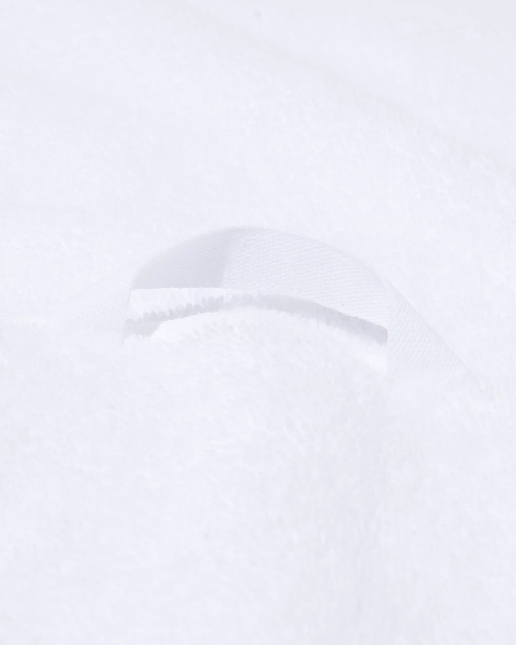 serviette de bain - 60x110 cm - ultra doux - blanc