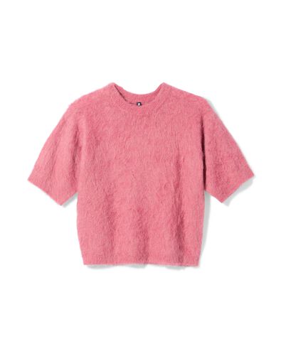 damestrui fijngebreid roze roze - 36214730PINK - HEMA