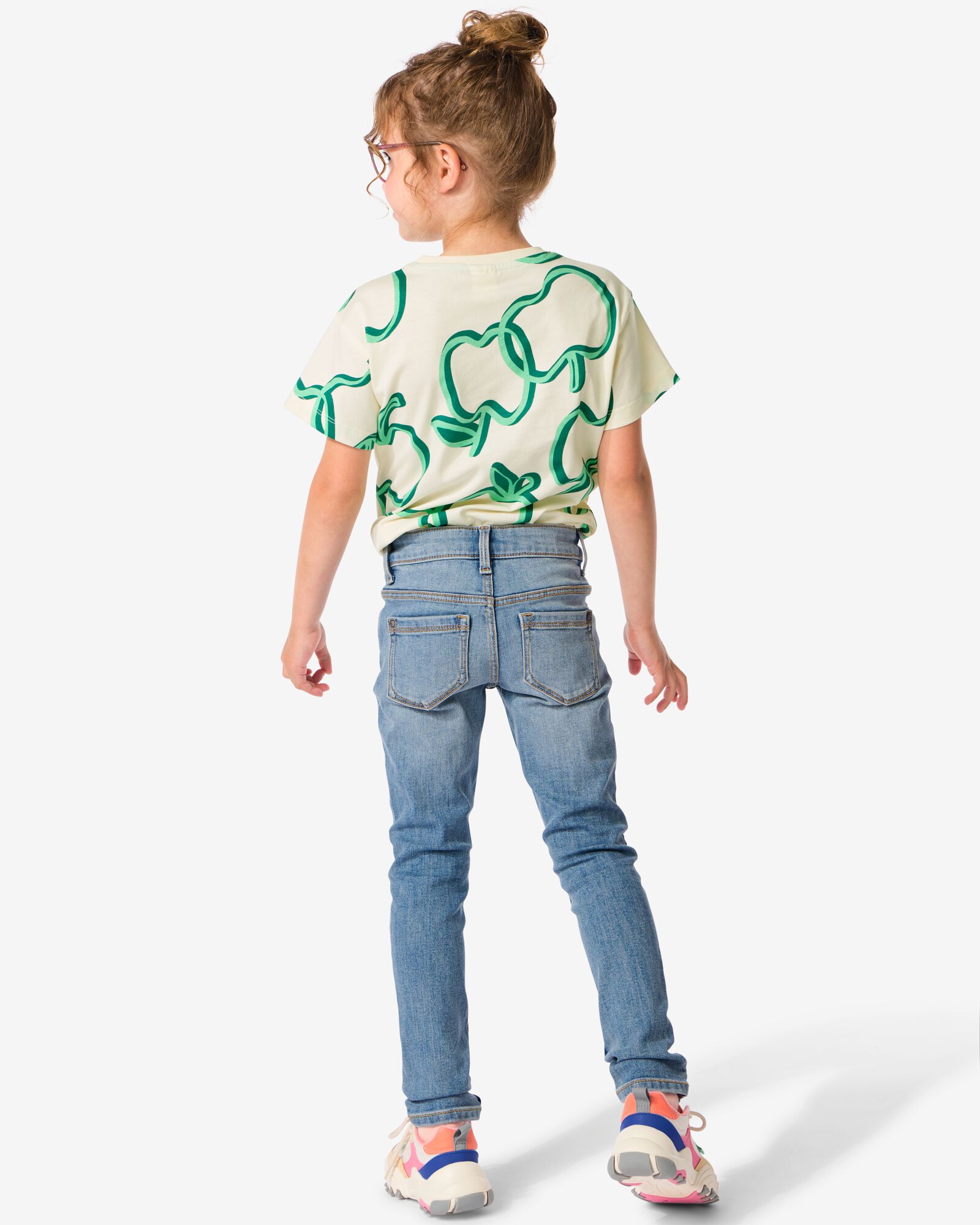 jean enfant coupe skinny bleu moyen bleu moyen - 30822939MIDBLUE - HEMA