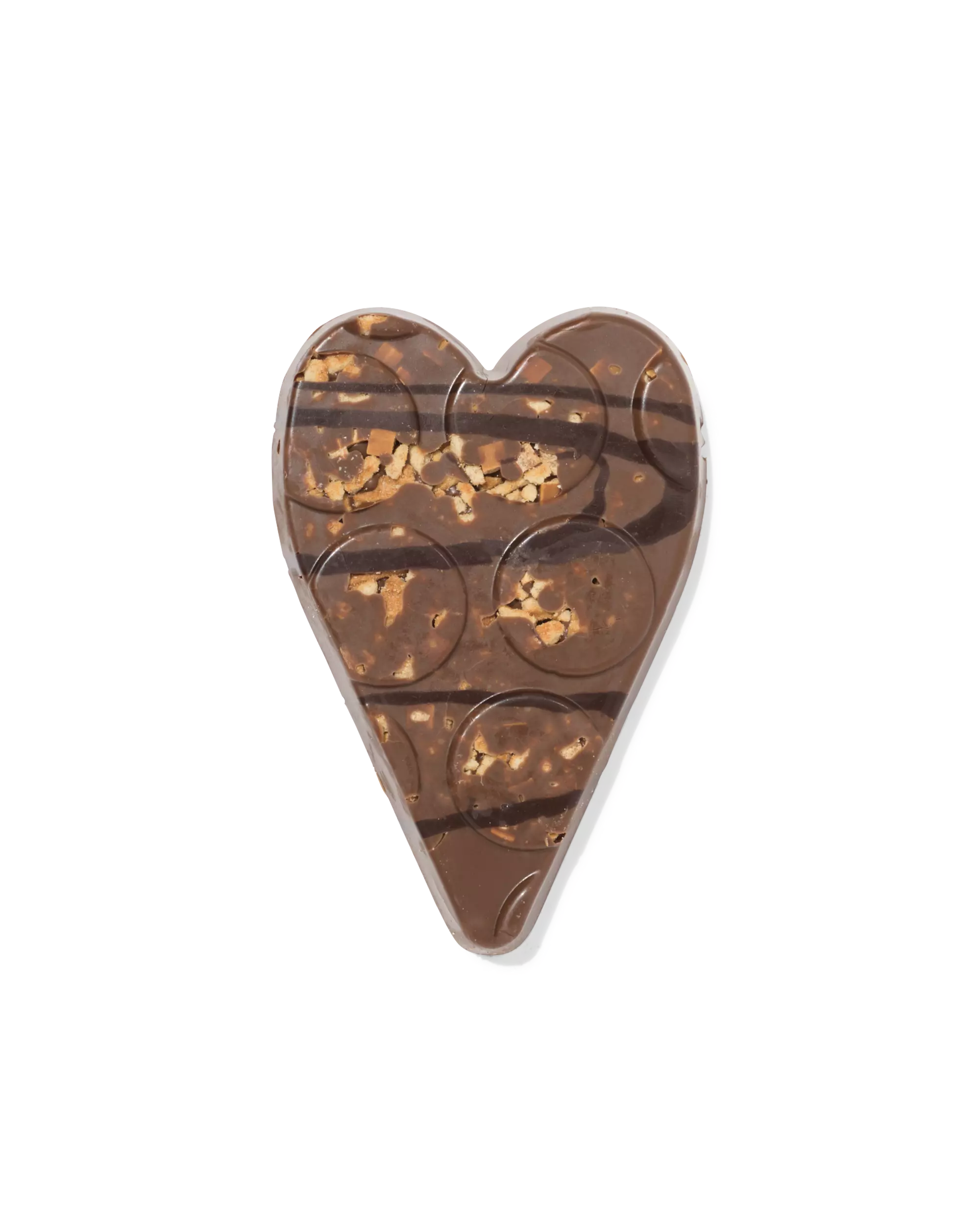 chocoladehart melk stroopwafel zeezout 125g