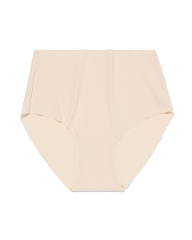 dames tailleslip micro rib ultimate comfort naturel naturel - 19602635NATURAL - HEMA