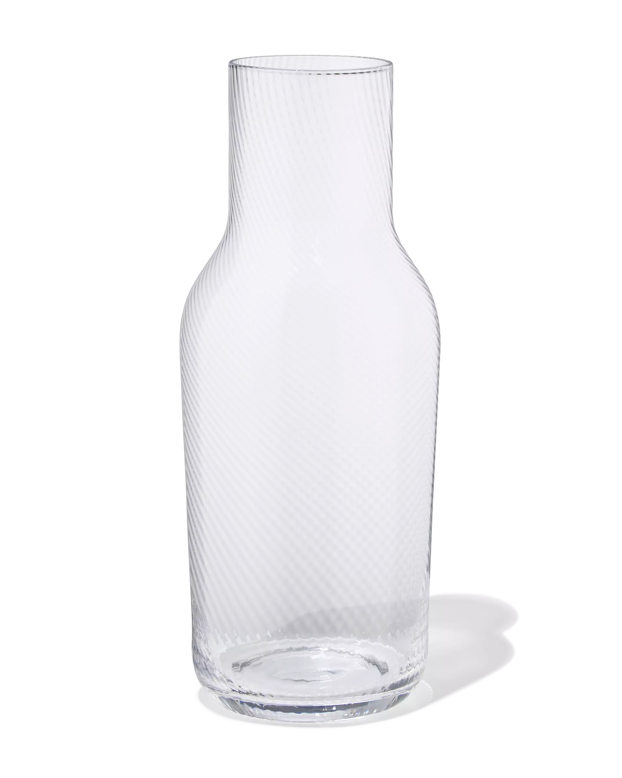 Karaffe, 1,2 L, Bergen, Glas mit Twist-Relief